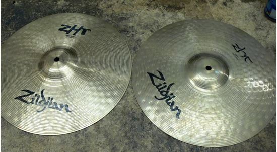 Picture of ZILDJIAN ZHT HIHAT TOP & BOTTOM 14" SET