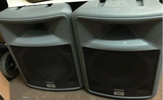 Picture of PEAVEY PR12 2-WAY PORTABLE PA SPEAKERS