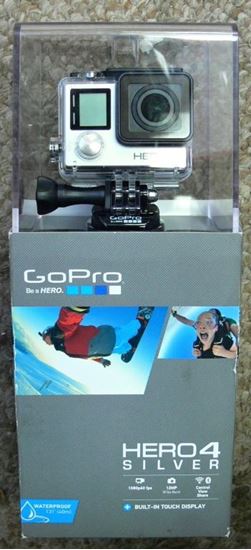 Picture of GOPRO HERO 4 SILVER ACTION CAMERA HWBD1