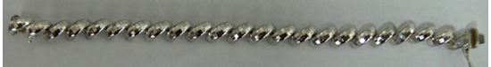 Picture of 7 1/4" STAMPANNATO STERLING SILVER BRACELET 16.5G