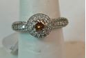 Picture of 10K WHITE GOLD WOMENS DIAMOND RING SZ-7 4.1G