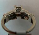 Picture of 14K WHITE GOLD WOMENS DIAMOND RING SZ-6.5 6.1G