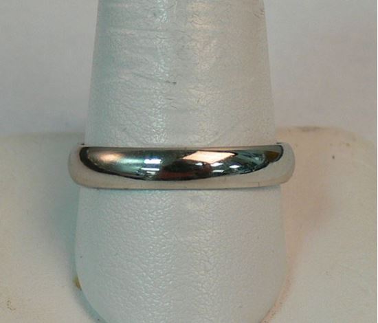 Picture of 14K WHITE GOLD BAND SZ-11 3.3G 