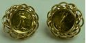 Picture of 14K GOLD COIN EARRINGS 15.2G