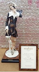 Picture of GIUSEPPE ARMANI 196/C NELLIE (LADY WITH UMBRELLA) PORCELAIN FIGURINE