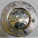 Picture of HAZORFIM STERLING SILVER SMALL GRAPE PLATE 6.25" 92.5G