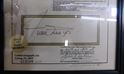 Picture of WILLIE MAYS CERTIFIED AUTOGRAPH FRAMED PICTURE W/ LIFETIME STATISTICS