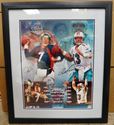 Picture of LIMITED EDITION DAN MARINO AND JOHN ELWAY AUTOGRAPHED PHOTO FRAMED NFL HOLOGRAM