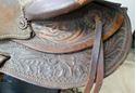 Picture of LEATHER HORSE SADDLE