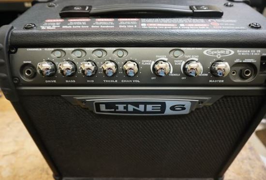 Picture of Line 6 spider III 15 Amplifier 15 watts guitar amplifier