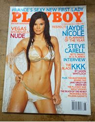 Picture of PLAYBOY JUNE 2008 CANADIAN JAYDE NICOLE CARLA BRUNI