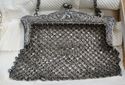 Picture of EDWARDIAN ANTIQUE JWR CO GERMAN SILVER CHAINMAIL BAG EARLY 20TH CENTURY.