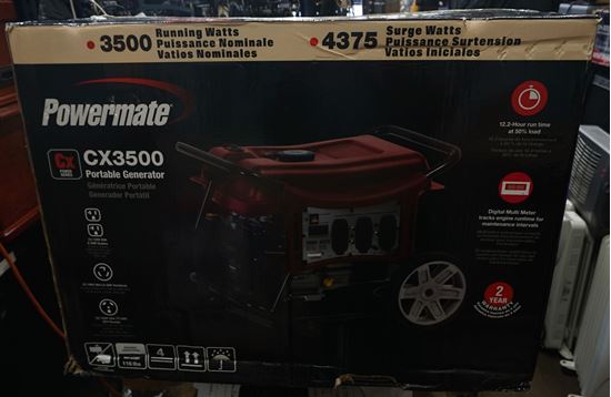 Picture of Powermate Gasoline Portable Generator PMC143500 New 