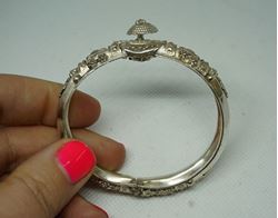 Picture of STERLING SILVER 925 BRACELET 16.9GR TOTAL DIAMETER 6 INCH VINTAGE