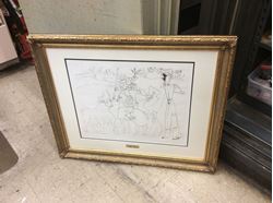 Picture of Pablo Picasso lithograph 