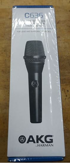 Picture of AKG C636 Master Reference Condenser Vocal Microphone - Brand New 