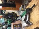 Picture of Hitachi miter saw power tool CH12FDH 12” compound used . Tested. In a good working order. 