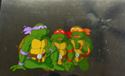 Picture of TEENAGE MUTANT NINJA DONATELLO; RAPHAEL; MICHELANGELO  CELS GOOD CONDITION. NOTE. 3 CELS STICK TOGETHER.