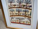 Picture of SHALOM OF SAFED BIRDS OF PARADISE LITHOGRAPH  11X16 FRAMED 17X22. VERY GOOD CONDITION.