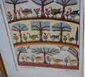 Picture of SHALOM OF SAFED BIRDS OF PARADISE LITHOGRAPH  11X16 FRAMED 17X22. VERY GOOD CONDITION.