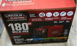 Picture of Lincoln Electric 180 HD AMP WELD PAK MIG WIRE FEED WELDER 180HD K2515-1 NEW . IN BOX. 