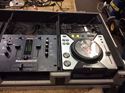 Picture of Pair of 2 pioneer cd mixers CDJ400 with Gemini cd mixer PMX-16