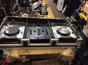 Picture of Pair of 2 pioneer cd mixers CDJ400 with Gemini cd mixer PMX-16