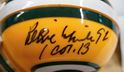 Picture of REGGIE WHITE HAND SIGNED PACKET MINI HELMET RIDDELL MINT COLLECTIBLE. WITH COA. 