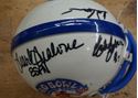 Picture of 2001 HAWAII PRO-BOWL EX. AUTO MINI HELMET BY 5W/E/GEORGE,M.MALONE RIDDELL MINT . WITH COA.COLLECTIBLE.THERE ARE 5 SIGNATURES I ONLY HAVE THE COA FOR 1 