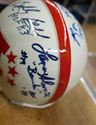 Picture of MINI HELMET AUTOGRAPHED, SIGNED BY 3 BOBBY BELL HOF 83; RON MIX HOF 1979; LANCE ALWORTH "BAMBIE" #19 HOF 78 . WITH COA; CASE. COLLECTIBLE. 