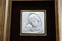 Picture of Mother and Child, Marchio Preziosi AN-22, Italy Framed 925 Sterling Silver Tile . MINT CONDITION. 3.5X3.5. 