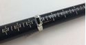 Picture of 10kt white gold men’s band with onyx and 2 small diamonds siZe 10.25 3.5 gr mint 824678-1 