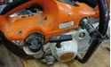 Picture of STIHL TS410 CUT OFF CONCRETE SAW WITH BLADE USED TESTED. IN A GOOD WORKING ORDER. 