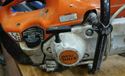 Picture of STIHL TS410 CUT OFF CONCRETE SAW WITH BLADE USED TESTED. IN A GOOD WORKING ORDER. 