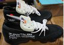 Picture of NIKE AIR THE 10 VAPORMAX FK SIZE 11 AA3831 001 BLACK/WHITE/CLEAR NEW WITH EXTRA BLACK LACES. IN BOX. 