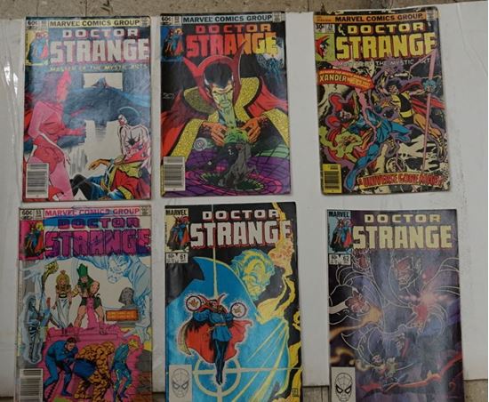 Picture of LOT 6 DOCTOR STRANGE MARVEL COMICS 62 DEC;61OCT;53 JUNE;20 DEC;52 APL;60 AUG . VERY GOOD CONDITION. COLLECTIBLE.