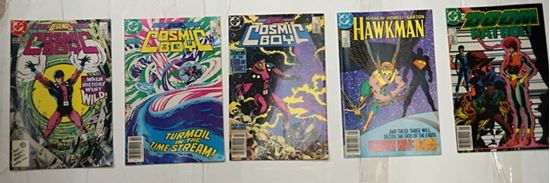 Picture of LOT 5 DC COMICS COSMIC BOY 4 3 1; HAWKMAN 10; THE DOOM PATROL 4 MINT 