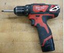 Picture of Milwaukee 2407-20 12V 3/8" Cordless Drill Driver with Battery 48-11-2420 USED. TESTED. IN A GOOD WORKING ORDER. 