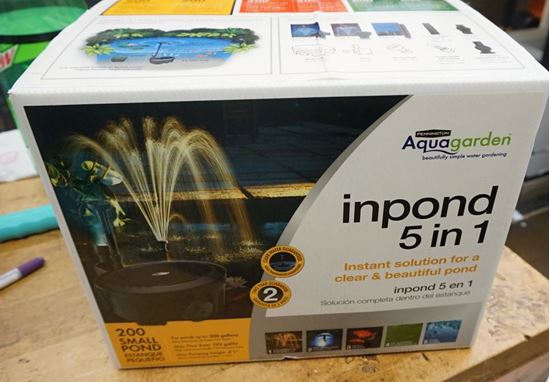 Picture of Aquagarden Inpond 5 in 1 Instant Solution for Clear & Beautiful Pond 200 Gallon. NEW .IN BOX.