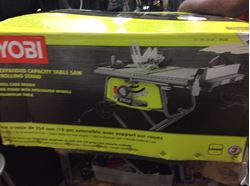 Picture of Ryobi table saw RTS22 Used Tested in a good working order 851819-1