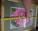 Picture of WATERCOLOR PAINT BY ARTIST MARGARET G JONES "FLOWERS" 17 x 21 FREE SHIPPING