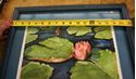 Picture of WATERCOLOR PAINT "LILLY PAD" 17 x 13 FREE SHIPPING