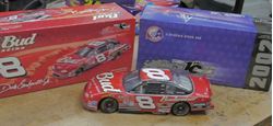 Picture of Dale Earnhardt Jr. # 8 Budweiser 2002 1/24 Action Collectible Car.