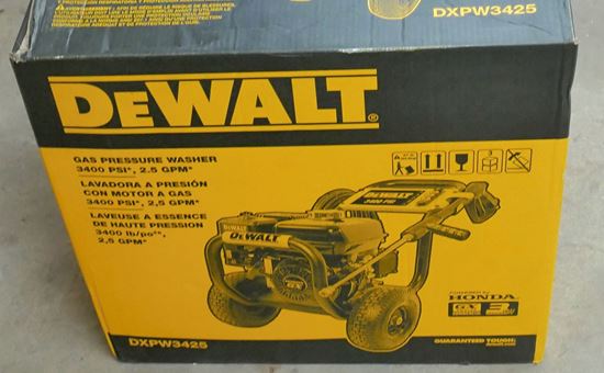 Picture of DEWALT DXPW3425 PRESSURE WASHER NEW. IN BOX. 852992-1