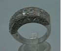 Picture of 14KT WHITE GOLD LADIES BAND 8.2GR 2.5 CARAT OF DIAMONDS SIZE 7.5 PRE OWNED. VERY GOOD CONDITION.850416-2