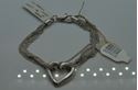 Picture of STERLING SILVER BRACELET 7,5 INCH LONG WITH HEART . BEAUTIFUL. 14.6 GR 840541-5 