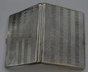 Picture of STERLING SILVER 800 CIGARETTE CASE 54.9 GRAMS 3.5 X 3 VINTAGE. VERY GOOD CONDITION.