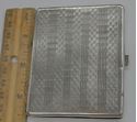 Picture of STERLING SILVER 800 CIGARETTE CASE 54.9 GRAMS 3.5 X 3 VINTAGE. VERY GOOD CONDITION.