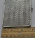 Picture of STERLING SILVER 800 CIGARETTE CASE 54.9 GRAMS 3.5 X 3 VINTAGE. VERY GOOD CONDITION.