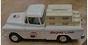 Picture of Ertl Pepsi Cola 1955 Chevy pick up truck diecast metal bank #7506 new with box. collectible.